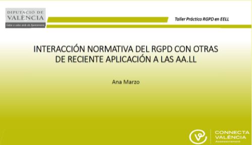 Presentació Ana Marzo