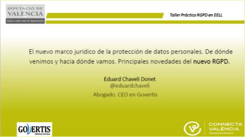 Diapositives Presentació Eduard Chaveli