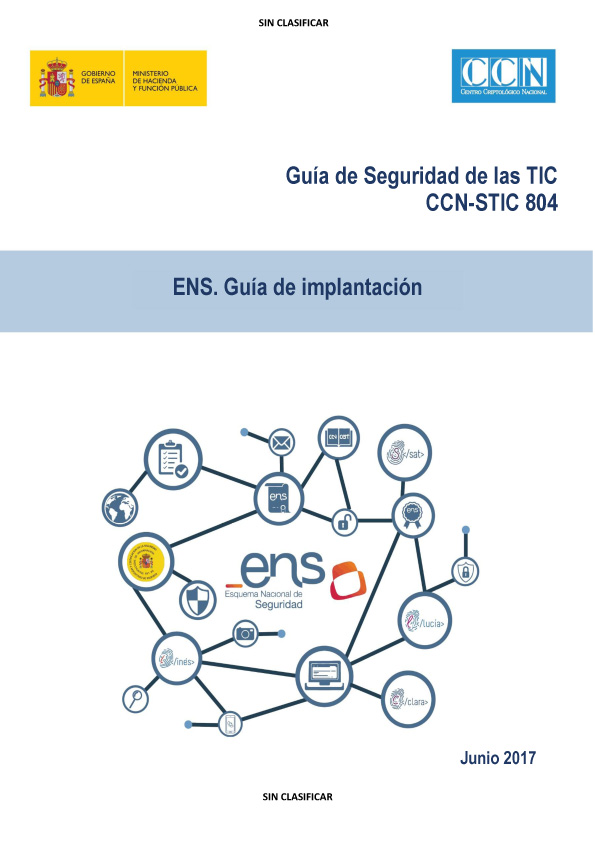 CCN-STIC-804 ENS. Guia d’implantació