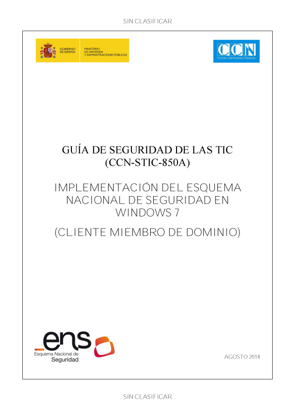 850A Implementació del ENS en Windows 7