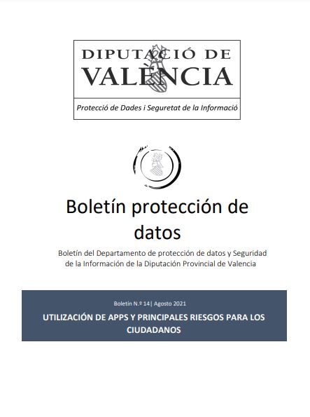 Boletín nº 14 – Utilización de APPS y principales riesgos para los ciudadanos