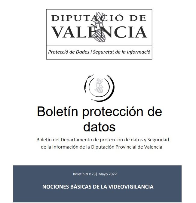 Boletín nº 23 – Nociones básicas de la videovigilancia