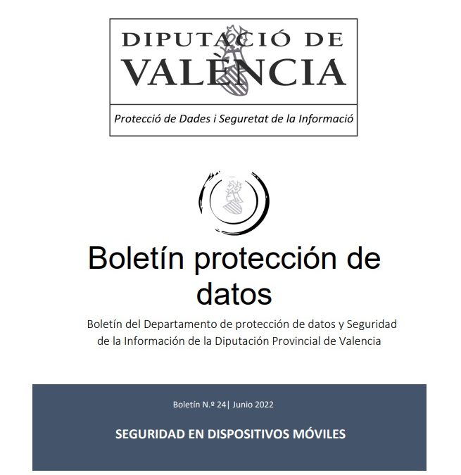 Boletín nº 24 – Seguridad en dispositivos móviles