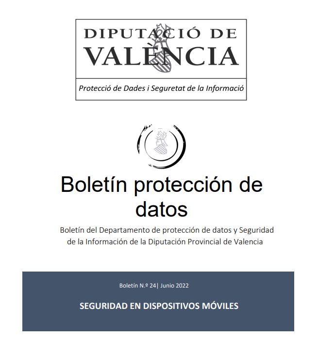 Boletín nº 24 – Seguridad en dispositivos móviles