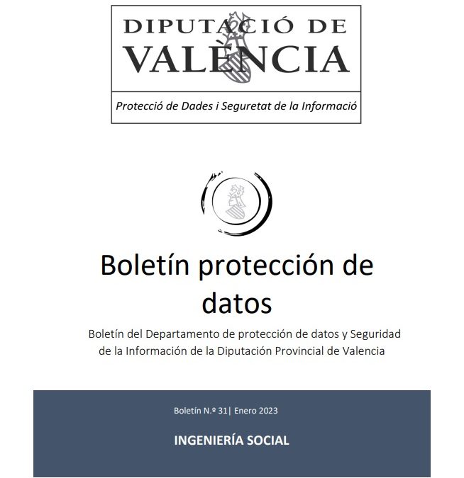 Boletín nº 31 – Ingeniería Social