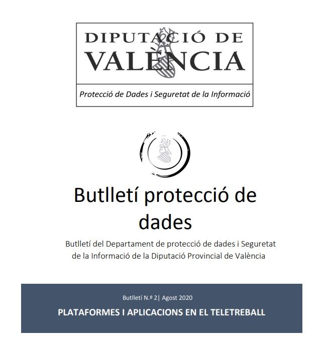 Butlletí núm. 2 – Plataformes i Aplicacions en el teletreball